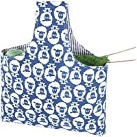 Teamoy Bolso de Ovillos Bolsa en Mano de Tejer Bolsos para Agujas Mochila de Crochet (Grande- Alpaca)